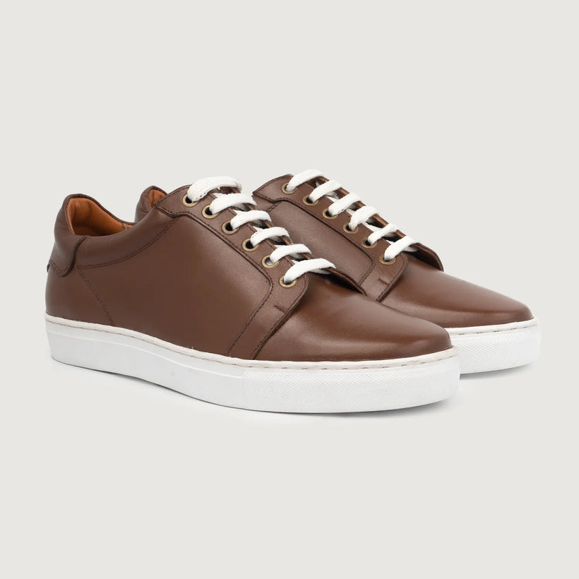 Carter Runn Коричнева Leather Sneakers чоловіча