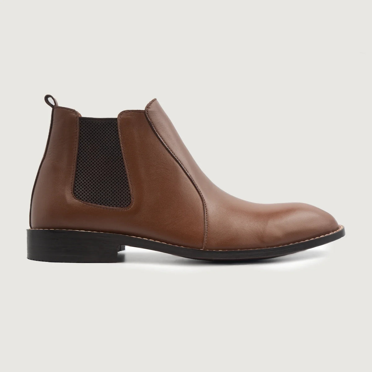 Brown Full-Grain leather Boots - Рантова конструкція Goodyear Welt та носок взуття