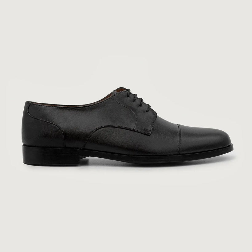 Attorney Derby Чорна Leather Shoes чоловіча
