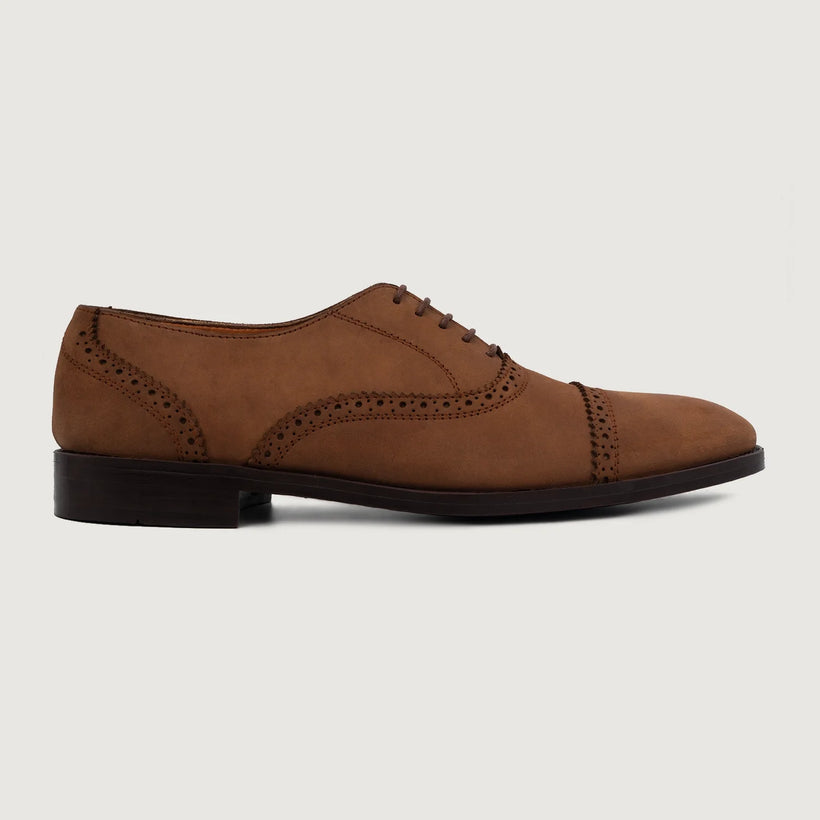Greyson Brogues Oxford Oil Pull-up Коричневий Шкіряне взуття для Чоловіків