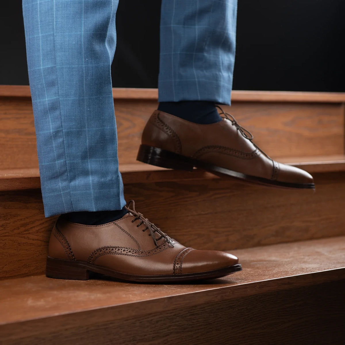 Orlaven Greyson Brogues Oxford Коричневий Шкіряне взуття для Чоловіків footwear image 9