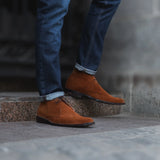 Orlaven Corry Chukka Brown Suede Leather Boots footwear image 9