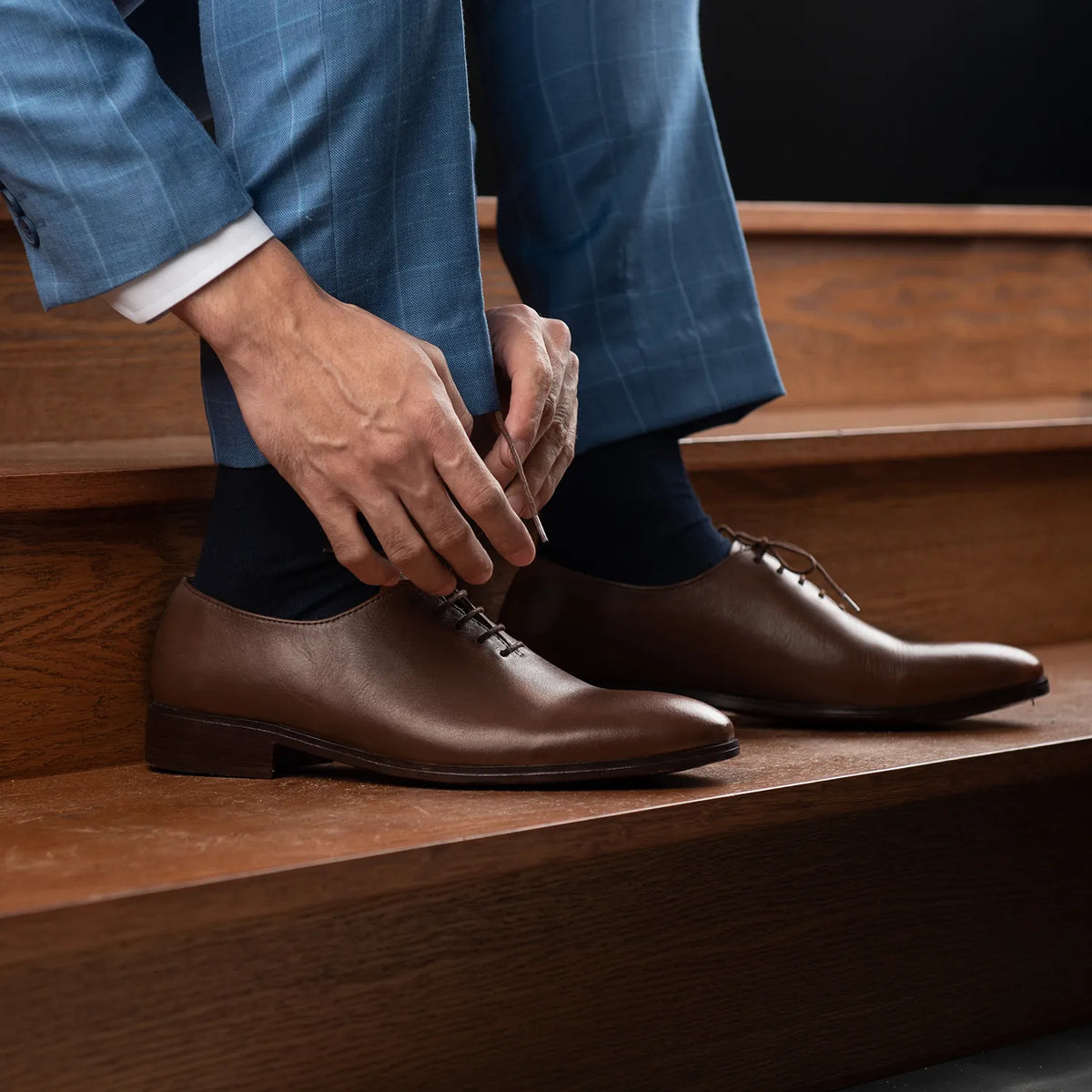 Orlaven Director Wholecut Коричневий Шкіряне взуття для Чоловіків footwear image 9