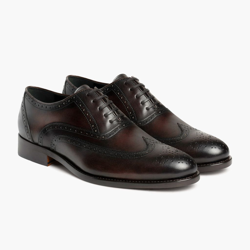 Aviator Chocolate Leather Loafers чоловіча