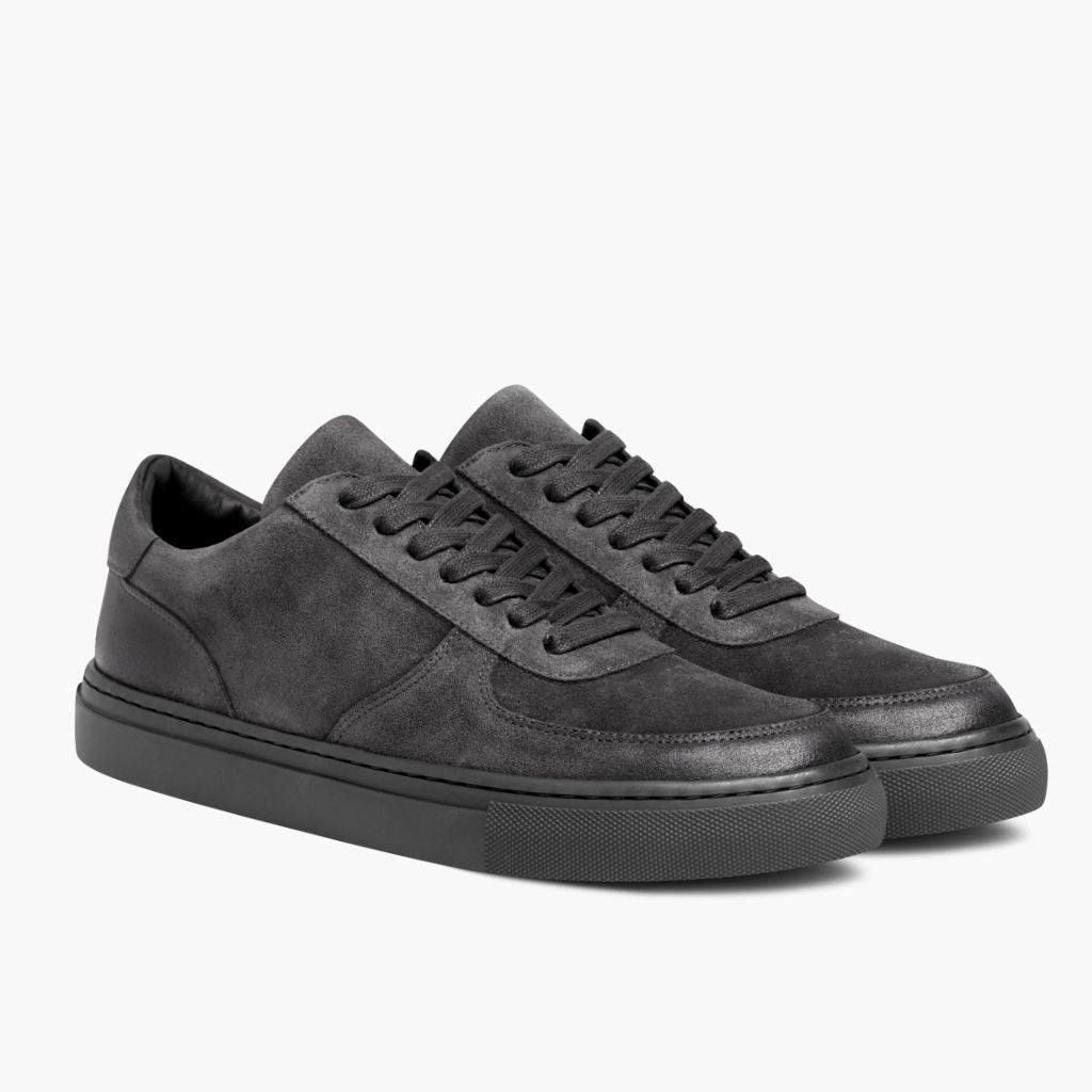Court Smoke Шкіряні кеди для Чоловіків in Classic Full-Grain Leather - Вигляд збоку | Купити в офіційному онлайн-магазині