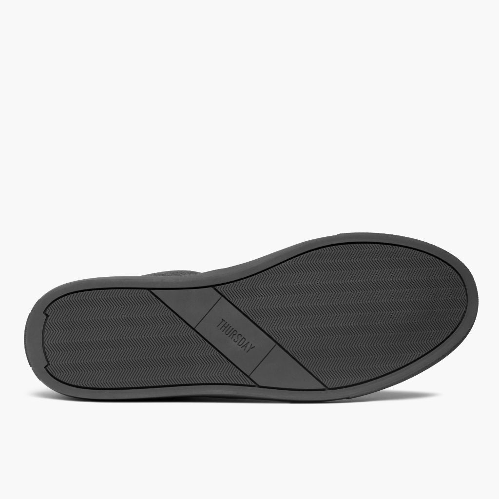 High-Traction Rubber Outsole & Lug Tread Pattern on Court Smoke Шкіряні кеди для Чоловіків