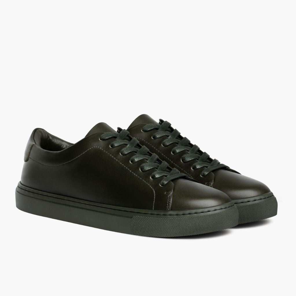 Encore Forest Шкіряні кеди для Чоловіків in Classic Full-Grain Leather - Вигляд збоку | Купити в офіційному онлайн-магазині