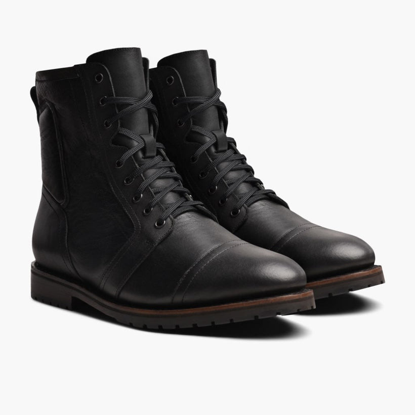 Casa Moto Чорна Leather Boots чоловіча