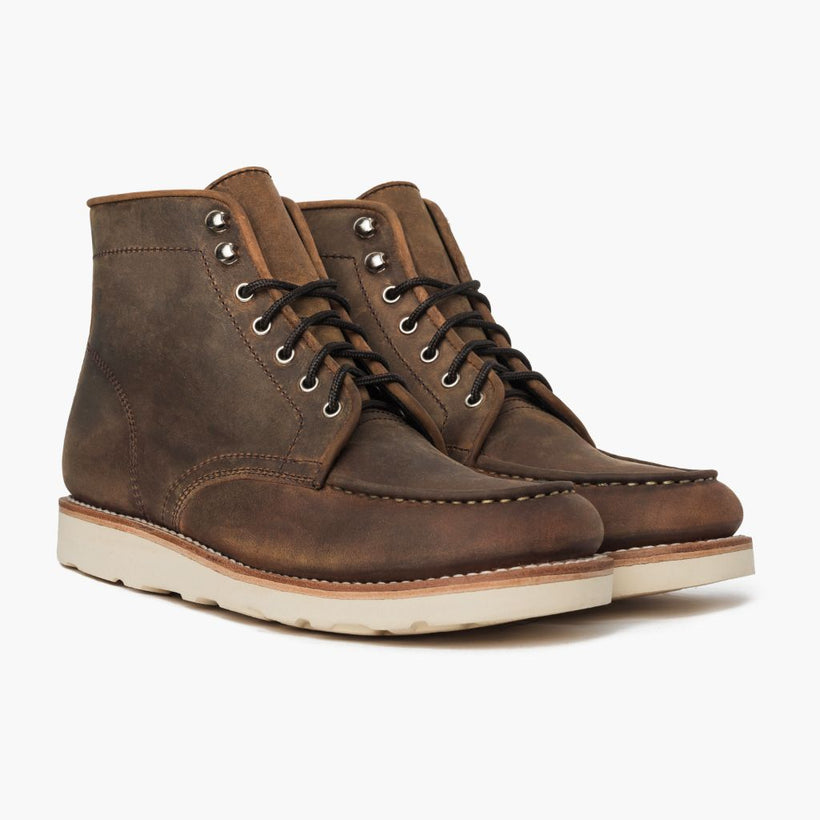 Diplomat Burnt Copper Leather Boots чоловіча