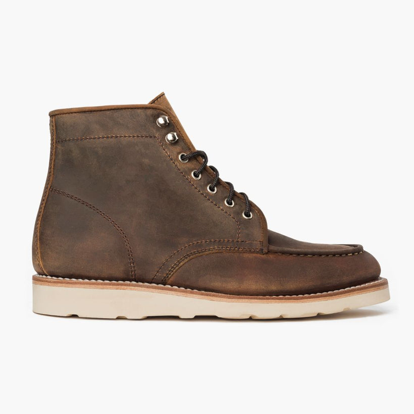 Diplomat Burnt Copper Leather Boots чоловіча