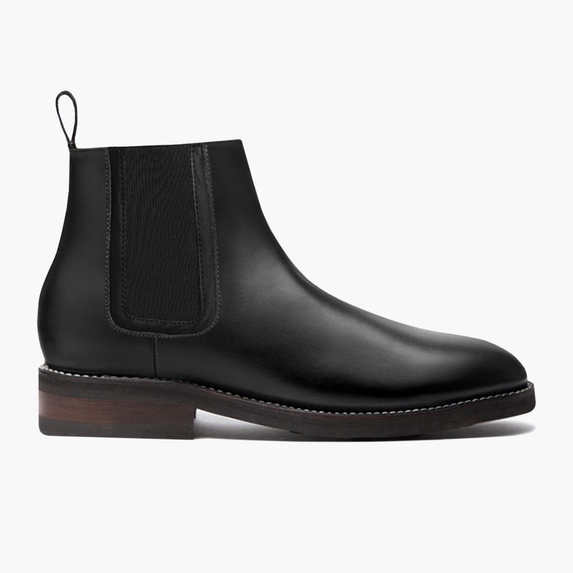 Duke Чорна Leather Boots чоловіча