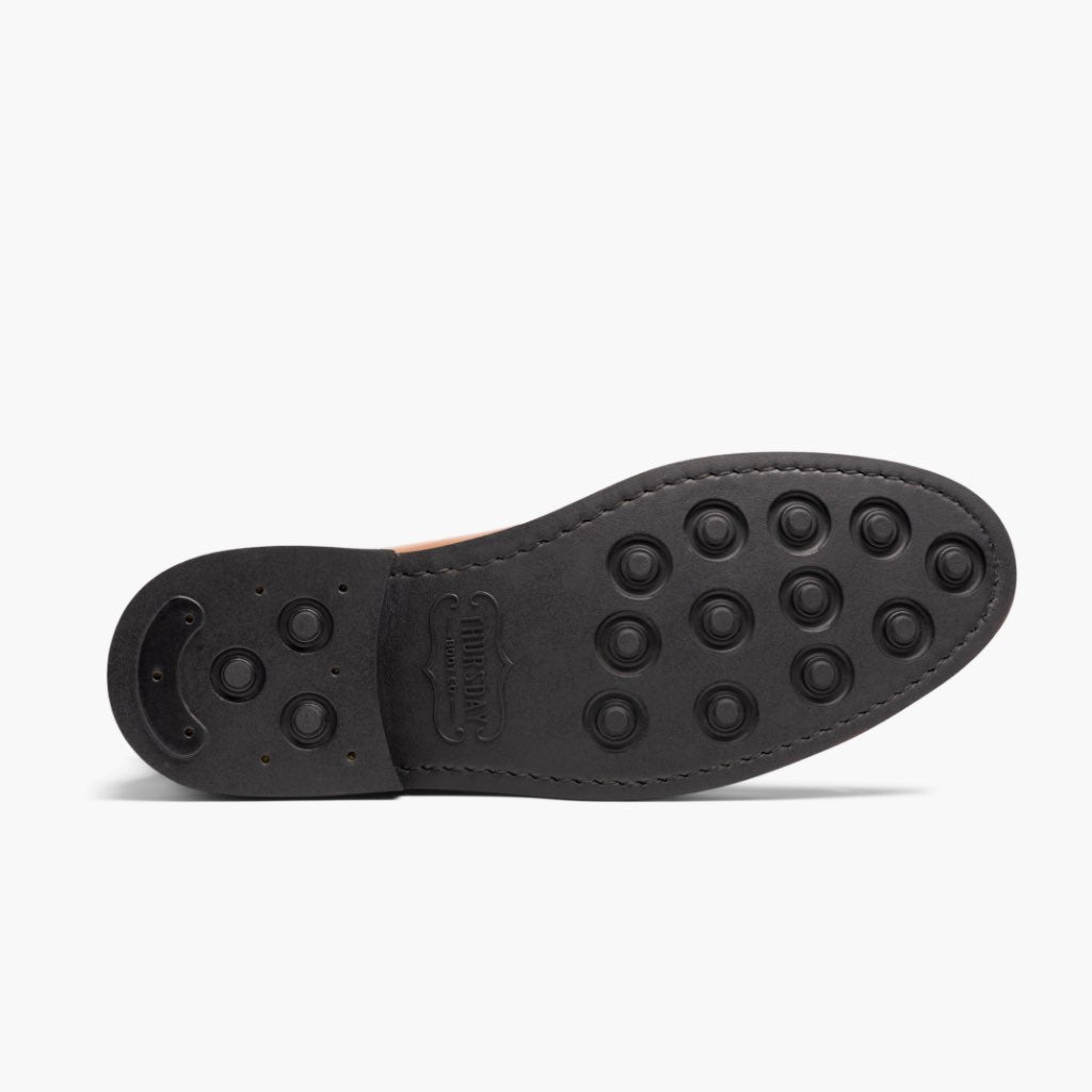 High-Traction Rubber Outsole & Lug Tread Pattern on Duke Brandy Шкіряні черевики для Чоловіків