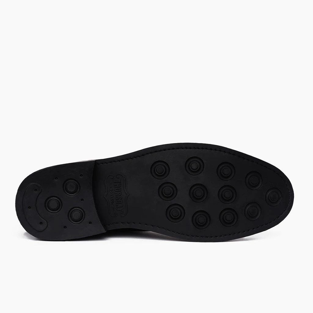High-Traction Rubber Outsole & Lug Tread Pattern on Duke Chocolate Suede Шкіряні черевики для Чоловіків