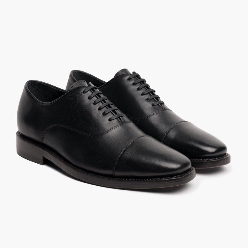 Executive Чорна Leather Sneakers чоловіча