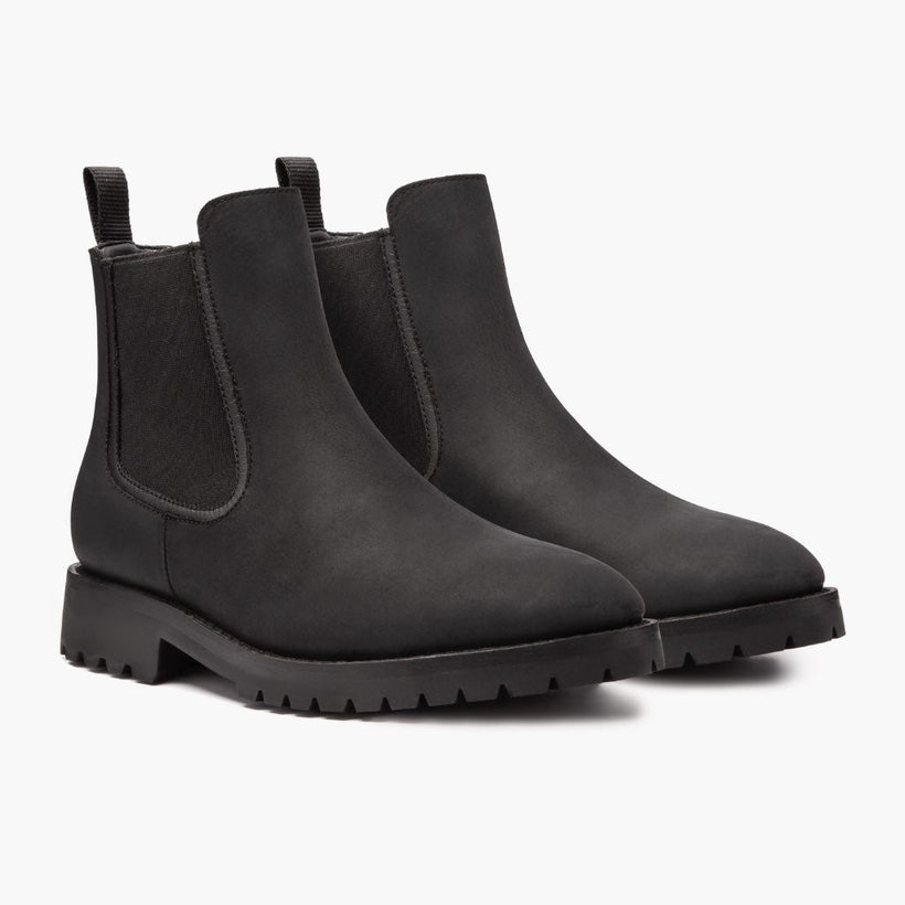 Legend Чорна Matte Leather Boots чоловіча