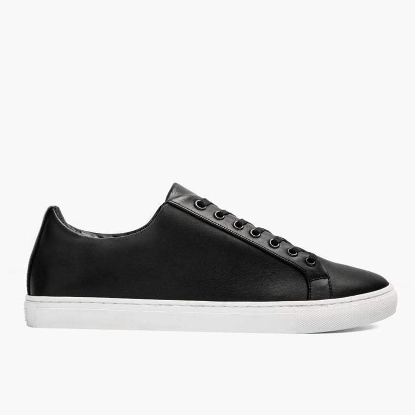 Premier Low Top Чорна Leather Sneakers чоловіча