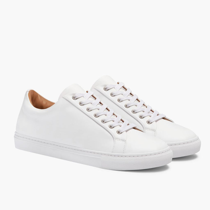 Premier Low Top White Leather Sneakers чоловіча