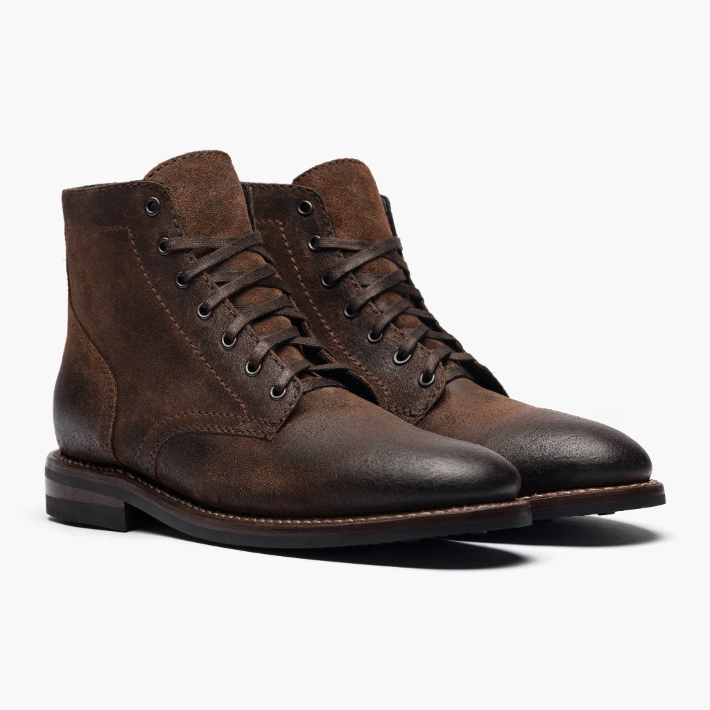 President Mocha Шкіряні черевики для Чоловіків For Men in Mocha Full-Grain Leather - Вигляд збоку | Купити в офіційному онлайн-магазині