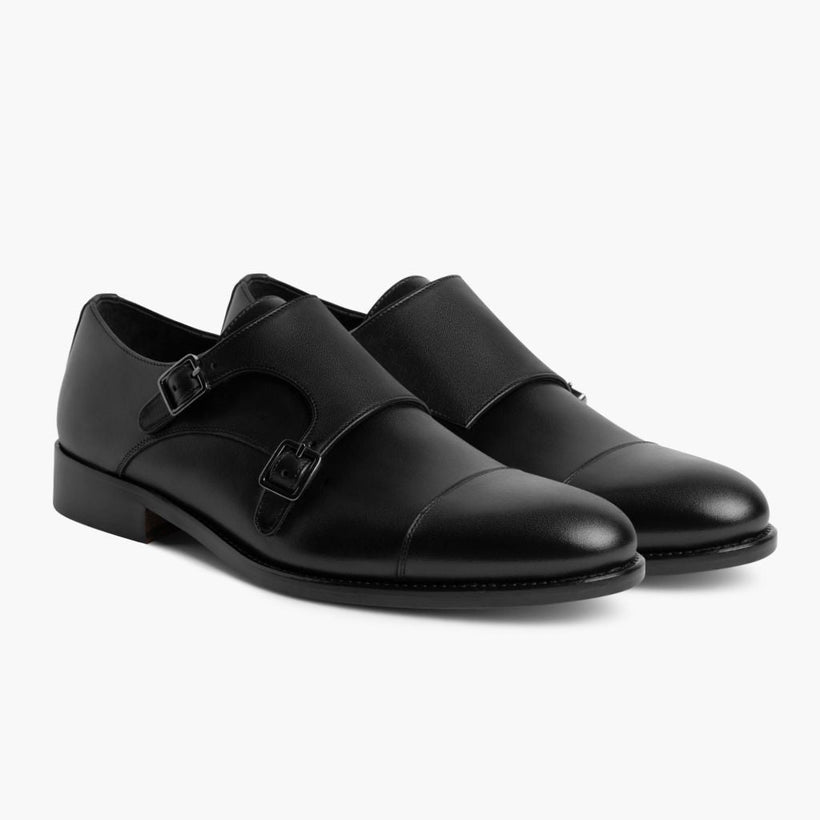 Saint Чорна Leather Loafers чоловіча