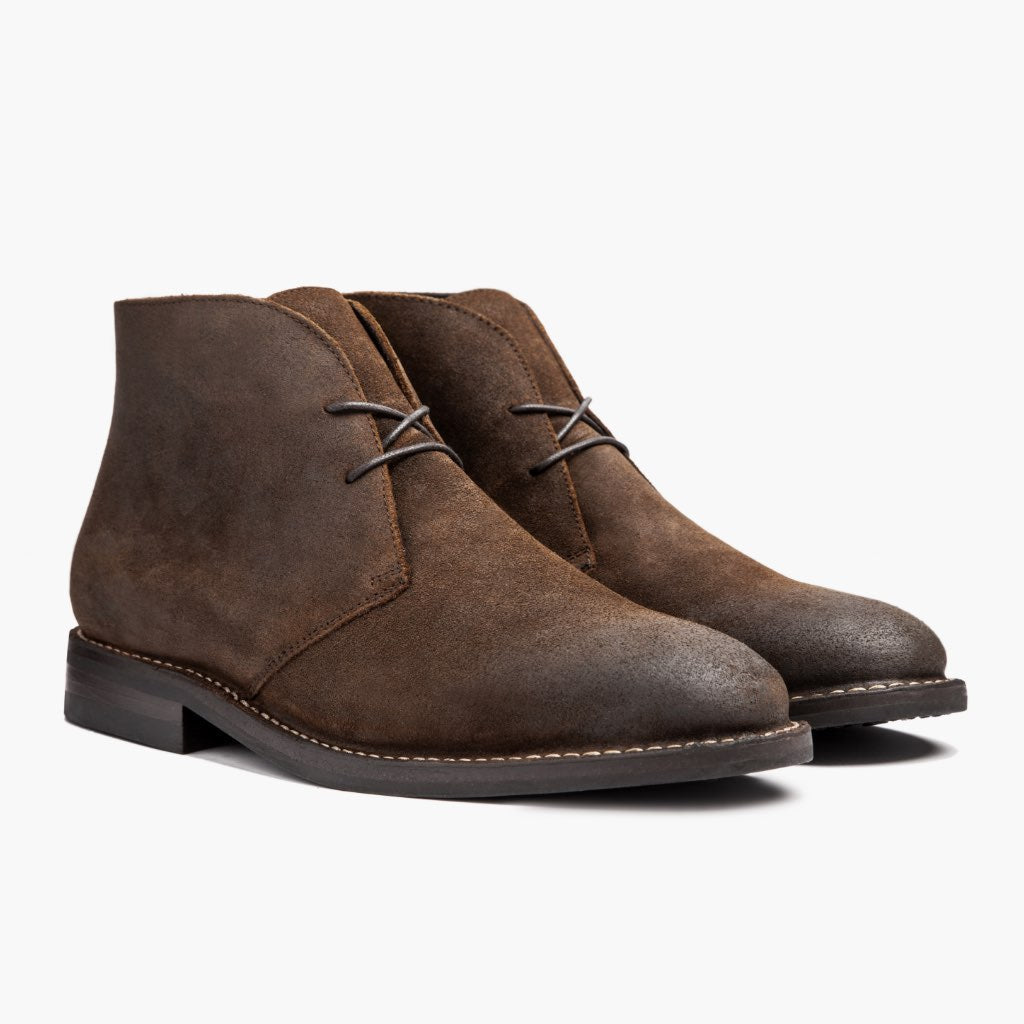 Scout Mocha Шкіряні черевики для Чоловіків For Men in Mocha Full-Grain Leather - Вигляд збоку | Купити в офіційному онлайн-магазині