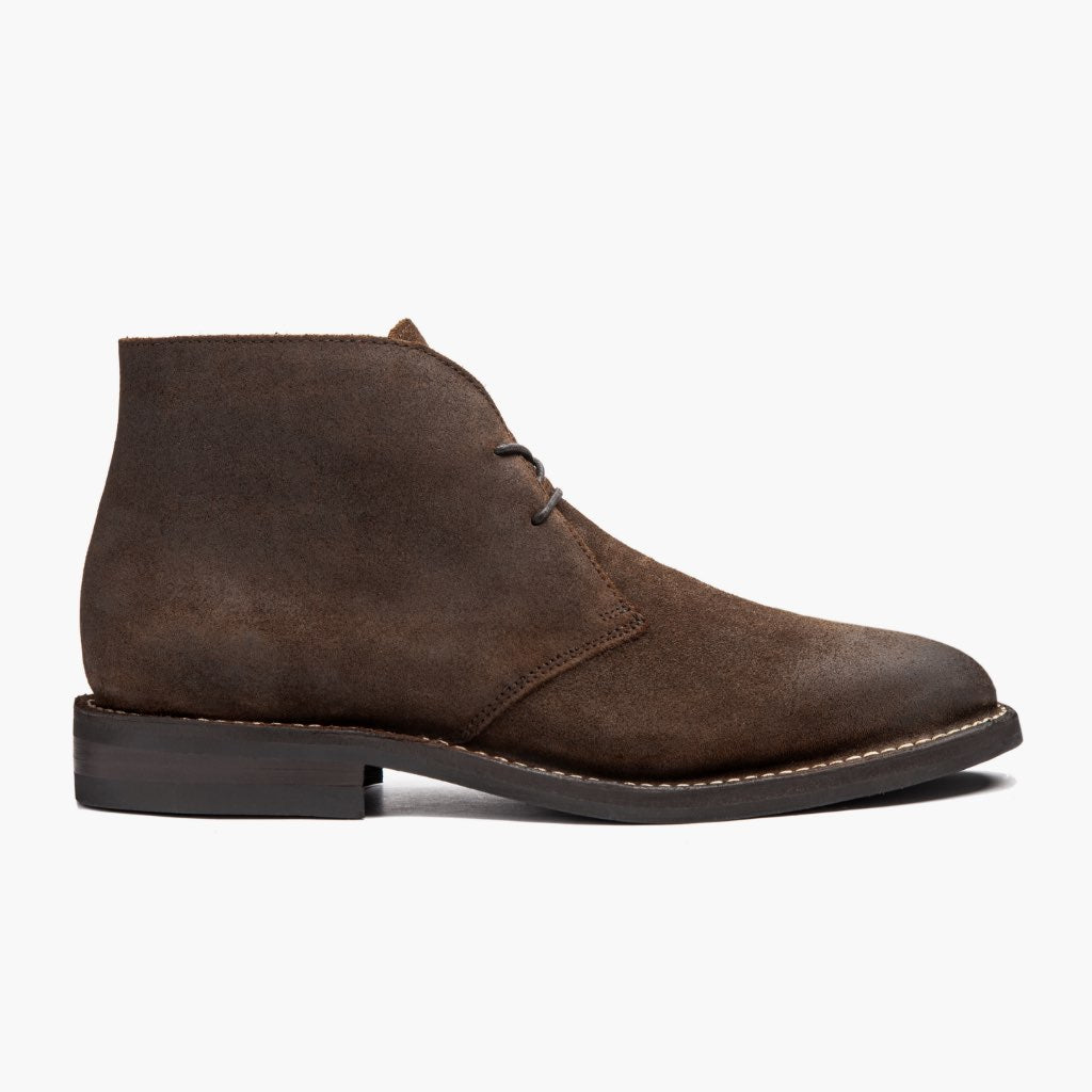 Mocha Full-Grain leather Boots - Рантова конструкція Goodyear Welt та носок взуття