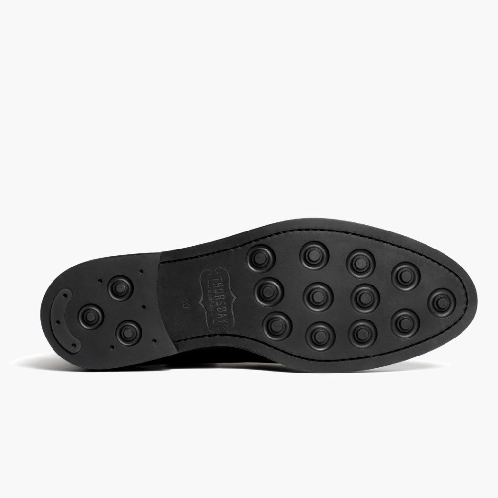 High-Traction Rubber Outsole & Lug Tread Pattern on Cadet Walnut Шкіряні черевики для Чоловіків