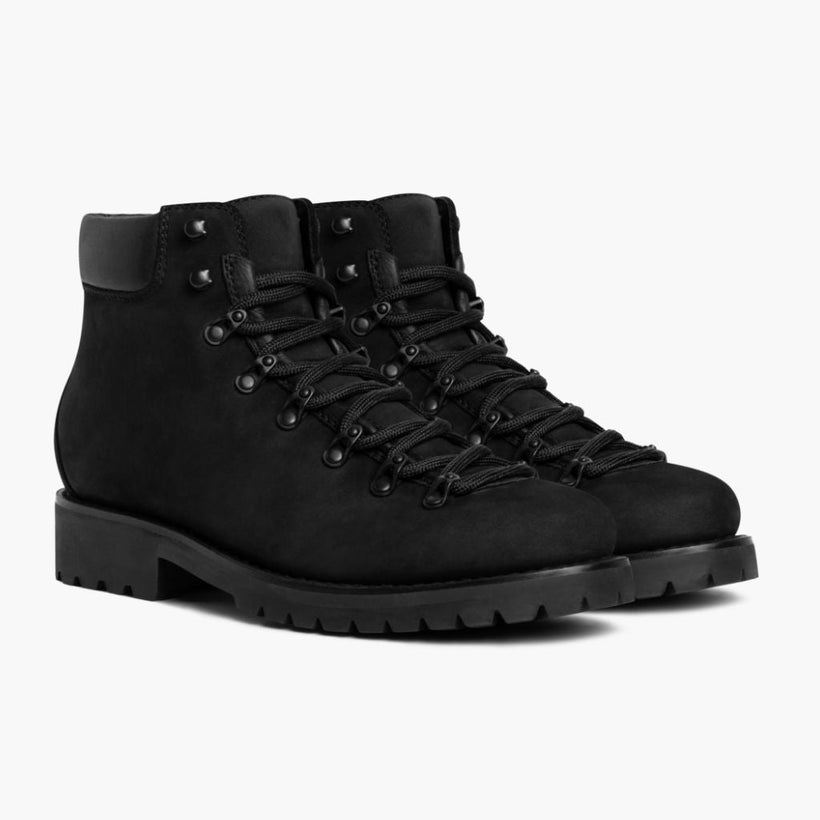 Commander Чорна Matte Leather Boots чоловіча