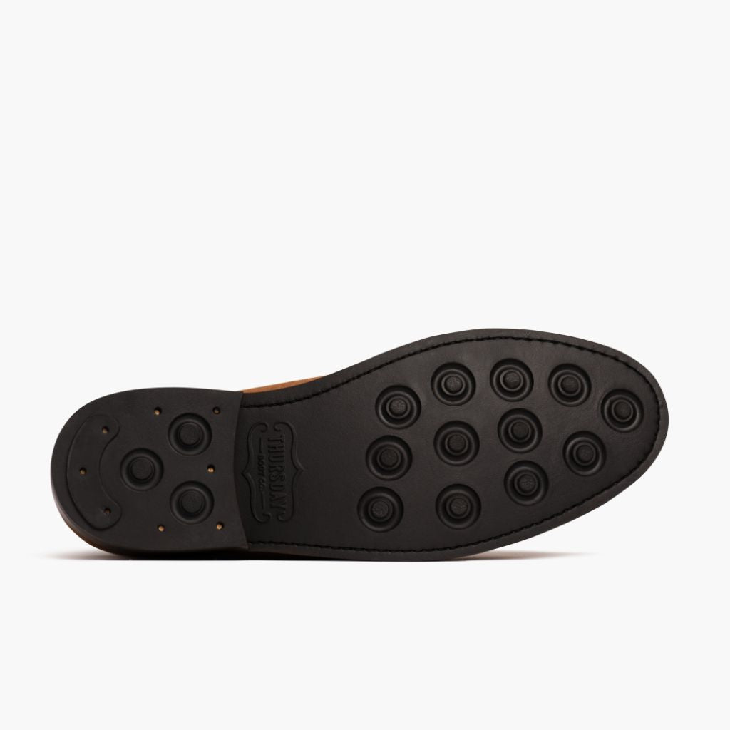 High-Traction Rubber Outsole & Lug Tread Pattern on President Brandy Шкіряні черевики для Чоловіків For Men