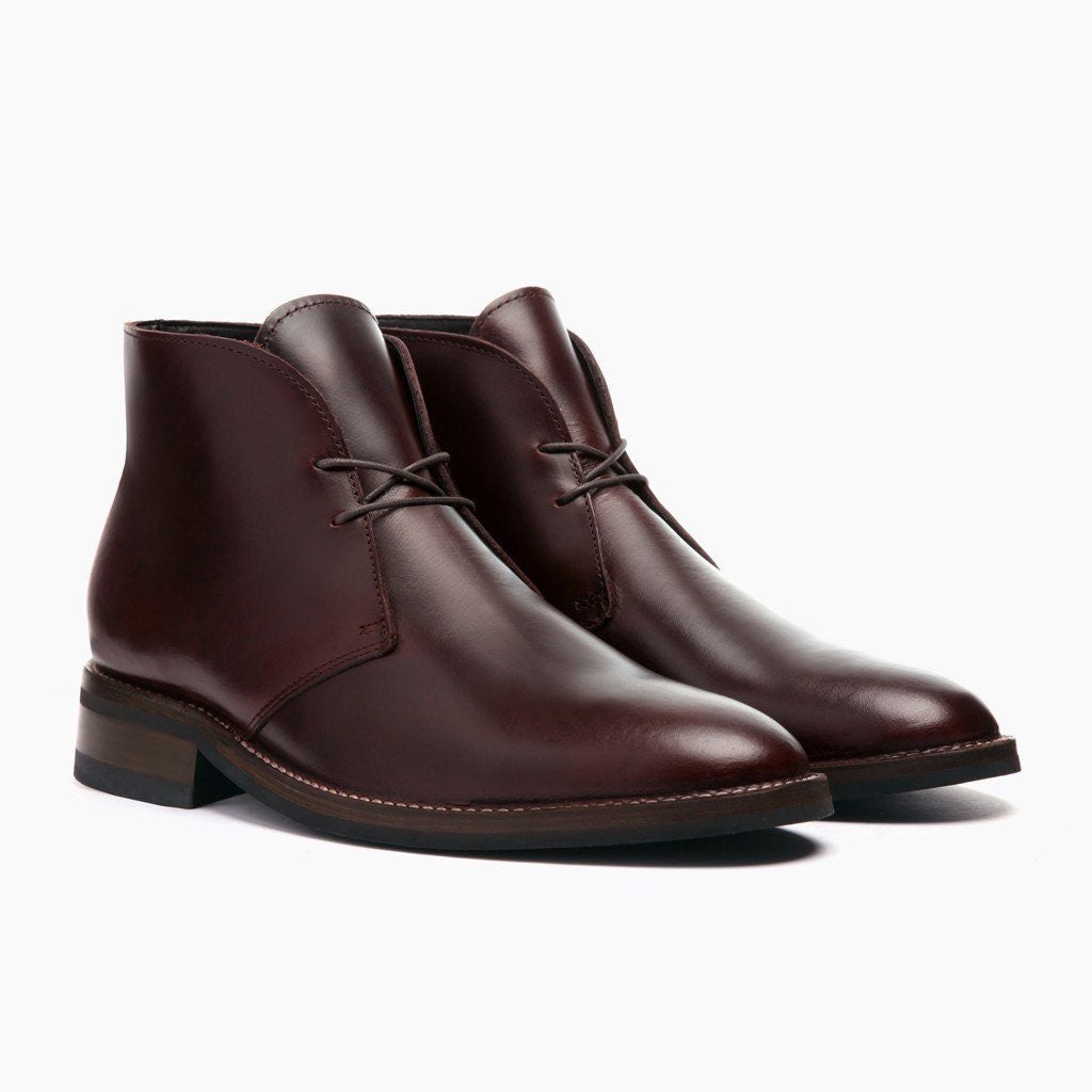 Scout Коричневий Шкіряні черевики для Чоловіків For Men in Brown Full-Grain Leather - Вигляд збоку | Купити в офіційному онлайн-магазині