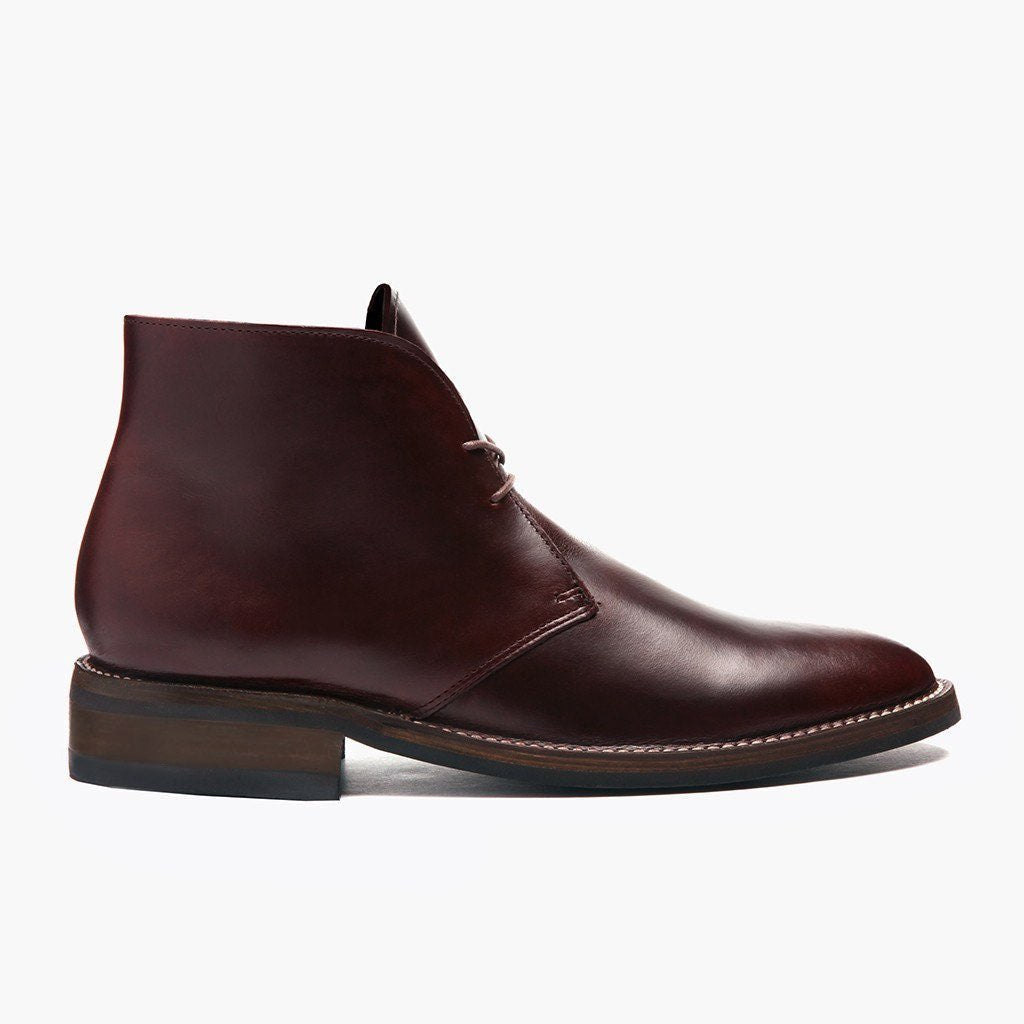 Brown Full-Grain leather Boots - Рантова конструкція Goodyear Welt та носок взуття
