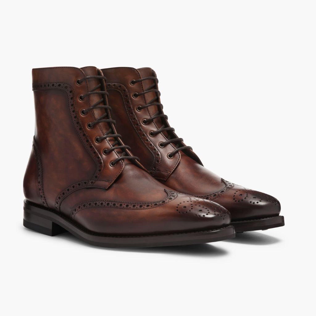 Wingtip Color #77 Шкіряні черевики для Чоловіків For Men in Classic Full-Grain Leather - Вигляд збоку | Купити в офіційному онлайн-магазині