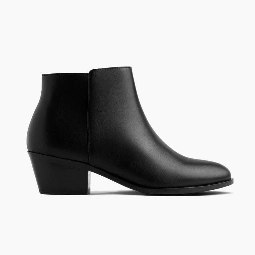 Downtown Чорна Leather Boots жіноча