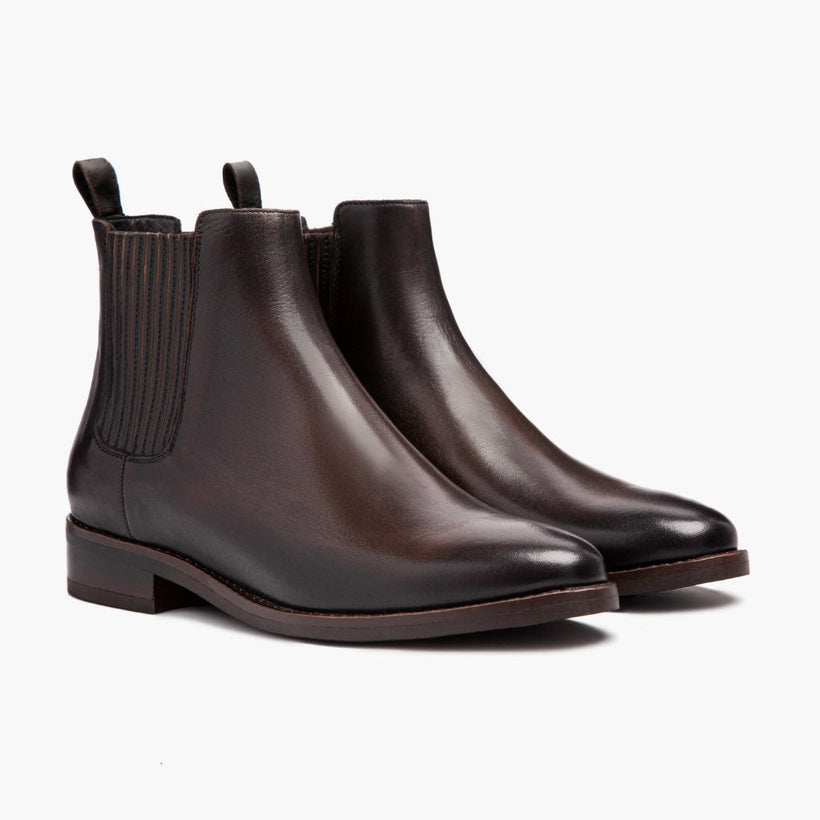 Dreamer Чорна Coffee Leather Boots жіноча