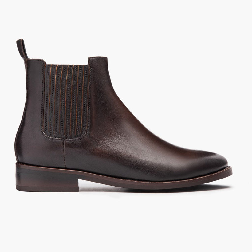 Dreamer Чорна Coffee Leather Boots жіноча