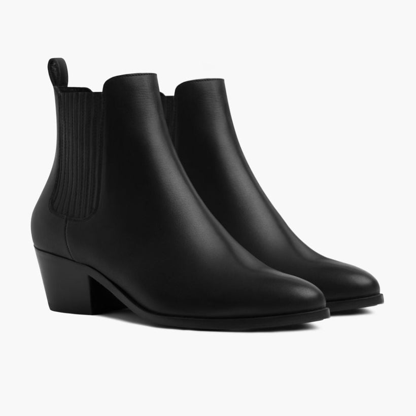 Dreamer Bootie Чорна Leather Boots жіноча