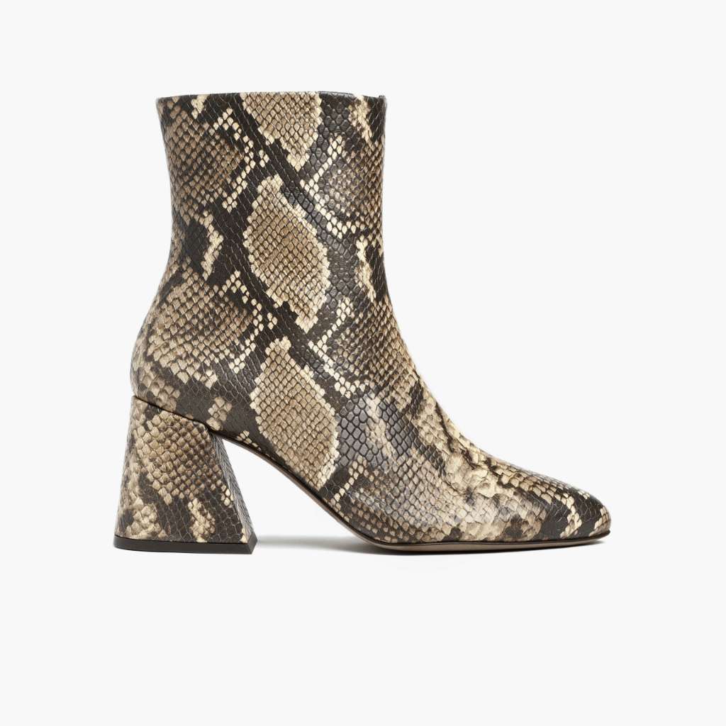 Heartbreaker Snake Print Шкіряні черевики для Жінок in Classic Full-Grain Leather - Вигляд збоку | Купити в офіційному онлайн-магазині