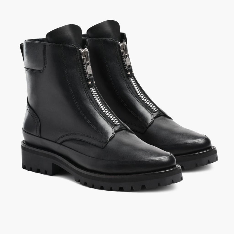 Ryder Чорна Leather Boots жіноча
