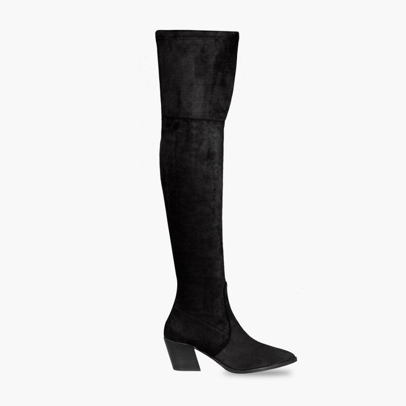 Tempest Чорна Leather Boots жіноча