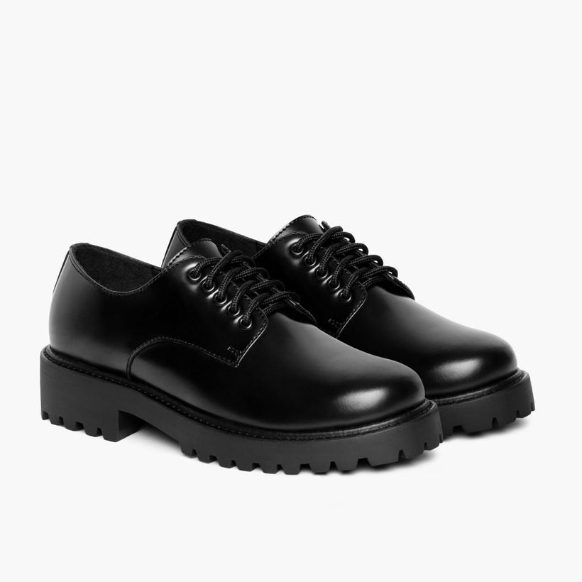 Renegade Чорна Leather Sneakers жіноча