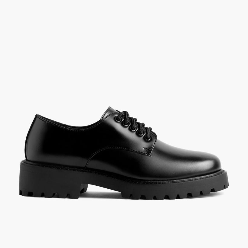 Renegade Чорна Leather Sneakers жіноча