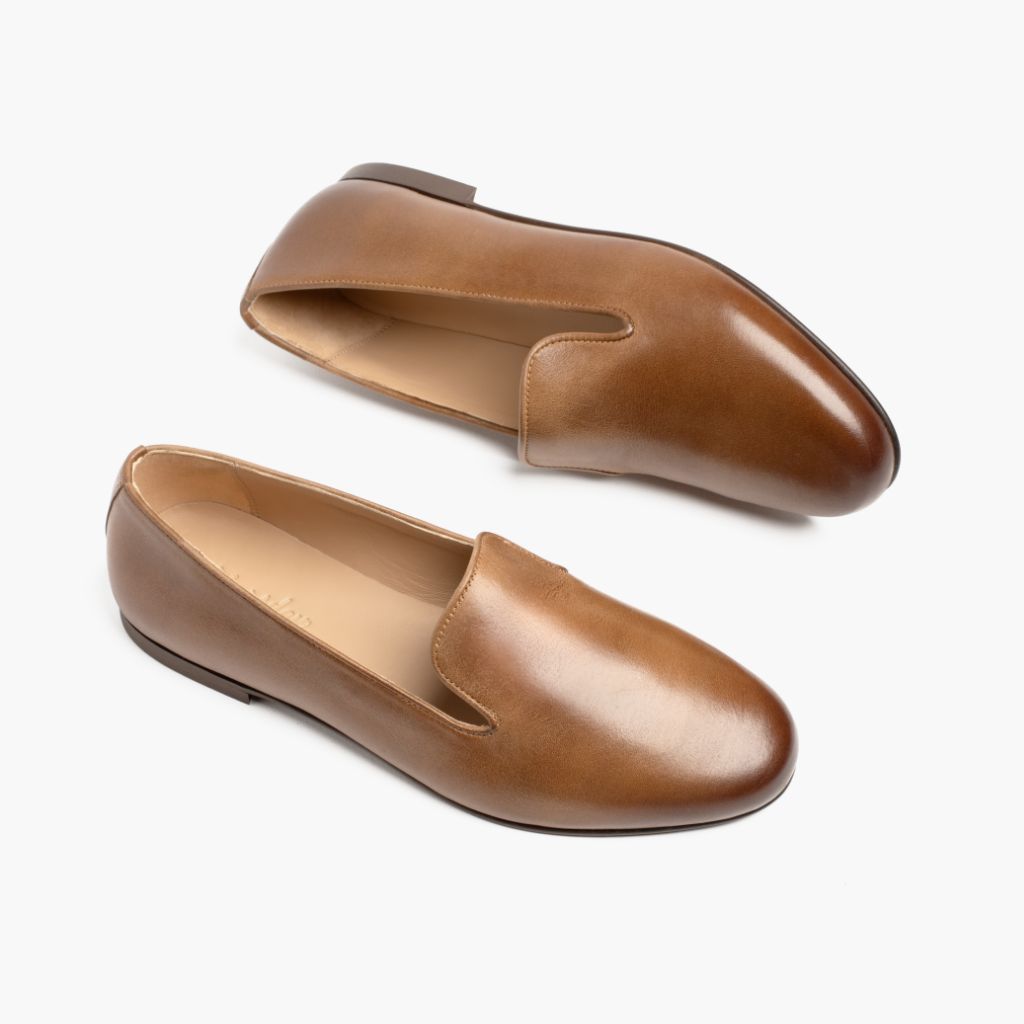 High-Traction Rubber Outsole & Lug Tread Pattern on Eden Ginger Шкіряні черевики для Жінок