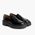 Penny Platform Чорний Шкіряні лофери для Жінок