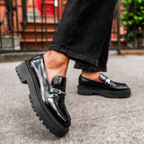 Styled On-Foot Perspective Demonstrating Ankle Fit & Silhouette on Model