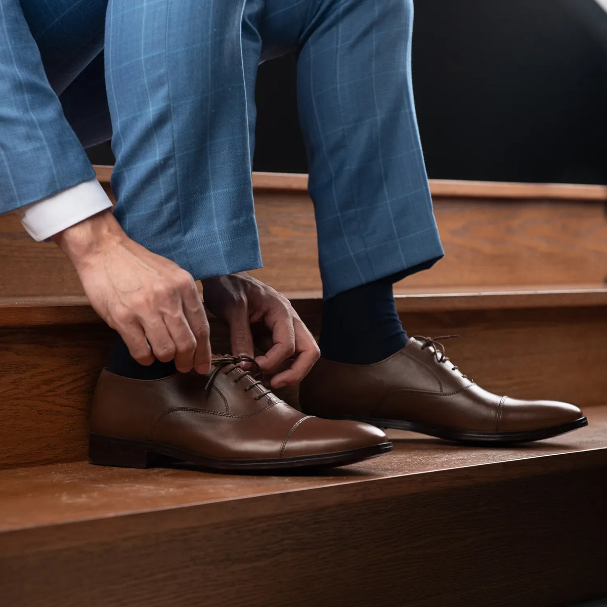 Orlaven Professor Oxford Коричневий Шкіряне взуття для Чоловіків footwear image 10