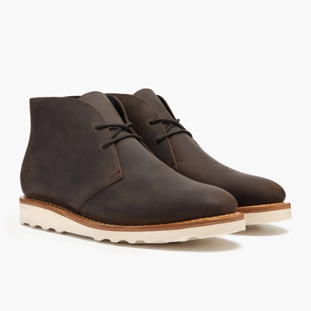 Scout Tobacco Шкіряні черевики для Чоловіків For Men in Classic Full-Grain Leather - Вигляд збоку | Купити в офіційному онлайн-магазині