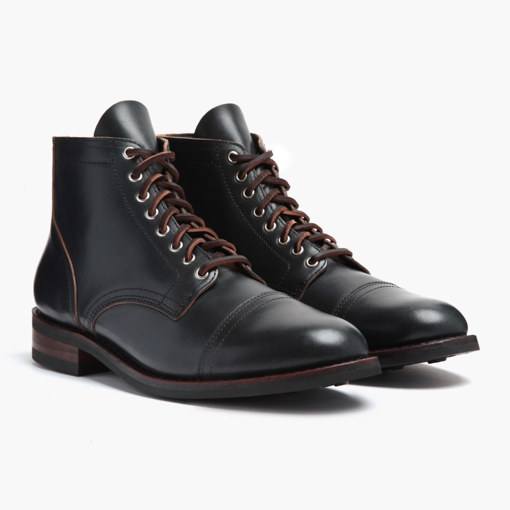 Vanguard Indigo Шкіряні черевики для Чоловіків For Men in Classic Full-Grain Leather - Вигляд збоку | Купити в офіційному онлайн-магазині