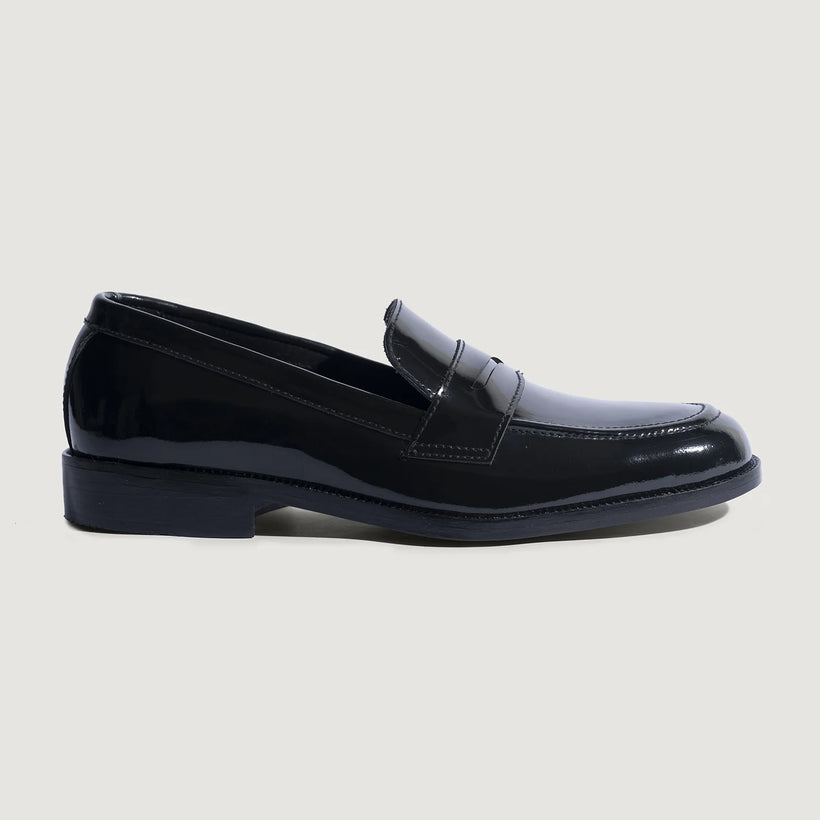 Baxton Чорна Patent Leather Loafers чоловіча