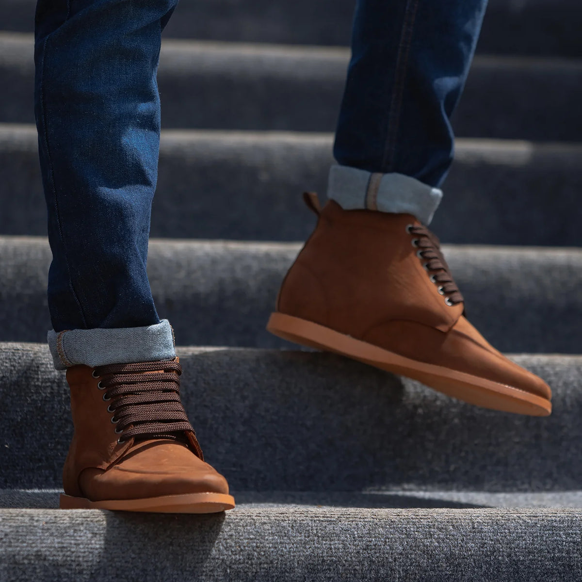 Orlaven Bearman Moc Toe Pull-up Коричневий Шкіряні черевики для Чоловіків footwear image 10