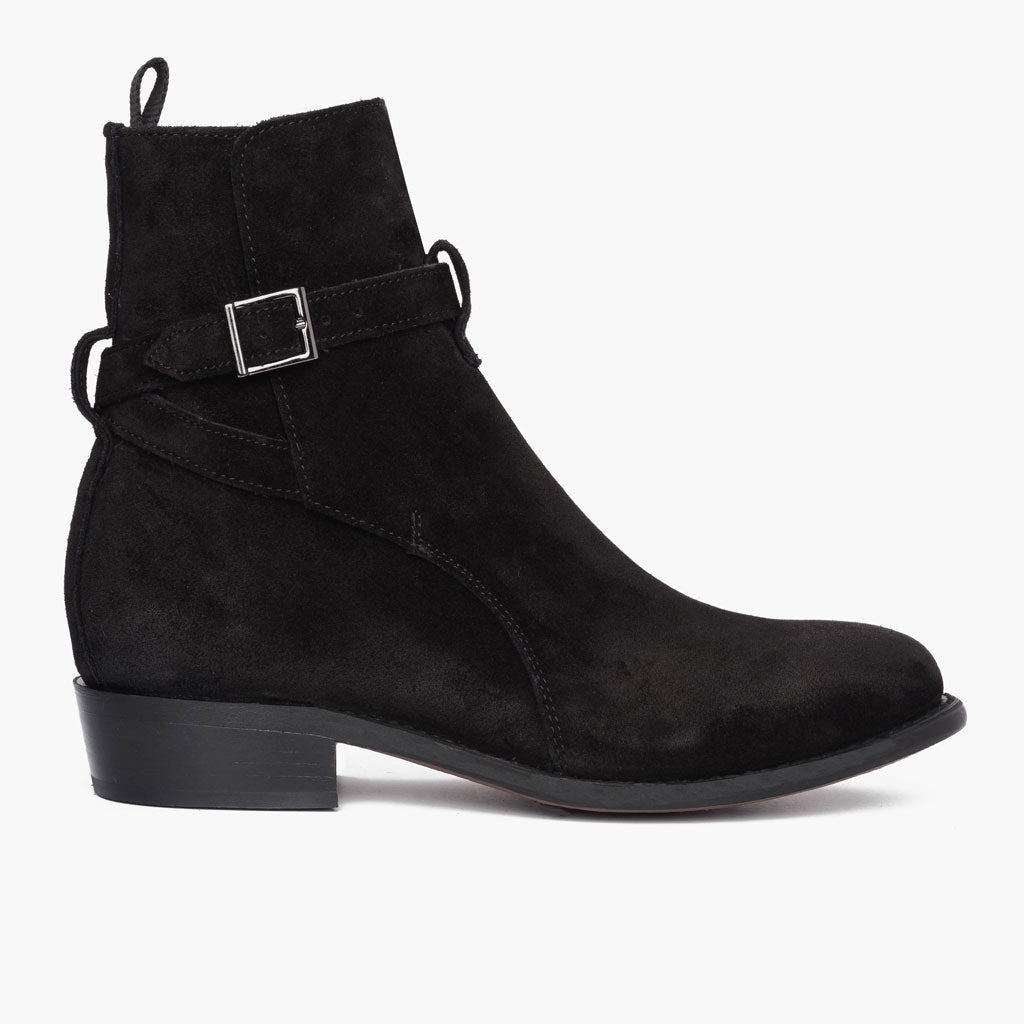 Black Full-Grain leather Boots - Рантова конструкція Goodyear Welt та носок взуття