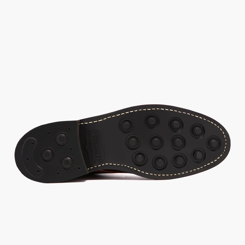 High-Traction Rubber Outsole & Lug Tread Pattern on Vanguard French Roast Шкіряні черевики для Чоловіків For Men